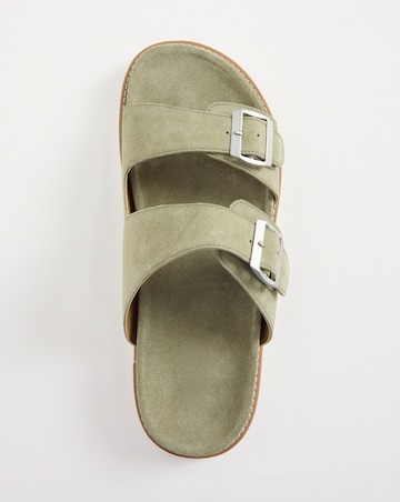 Folio Suede Buckle Sandal Standard Fit