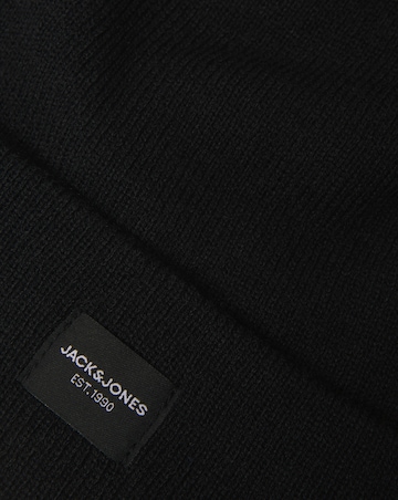 Jack & Jones Beanie & Scarf Giftbox - Black