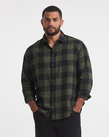 Jack & Jones Gingham Shirt - Green