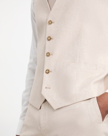 Linen Blend Waistcoat