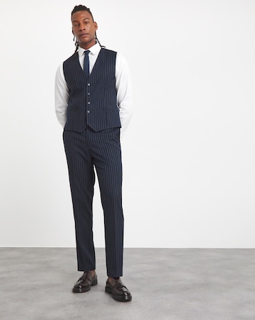Pinstripe Suit Waistcoat