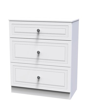 Richmond Assembled 3 Drawer Chest