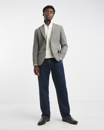 Herringbone Tweed RegFit Jacket