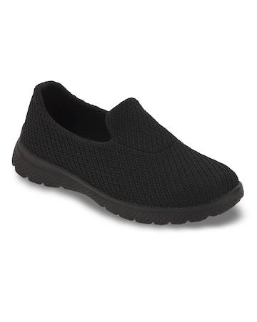 Cushion Walk Lightweight Leisure Shoes Wide E Fit