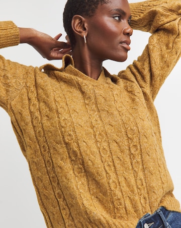 Cable Collar Jumper