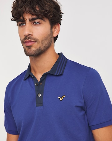 Voi Contrast Collar Polo Long Length