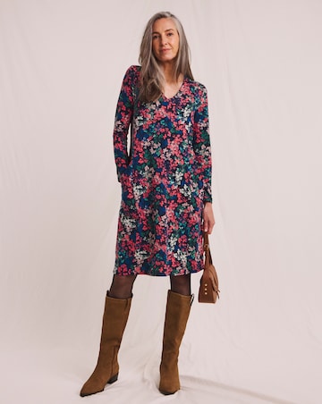 Julipa Printed Jersey Shift Dress