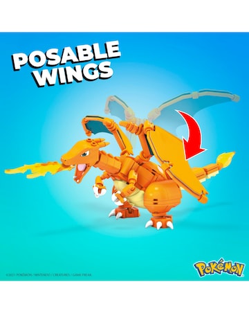 Mega Construx Pokemon Charmander Evolution Set