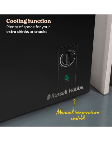 Russell Hobbs RH99CF0E1B 99 Litre Chest Freezer - Black