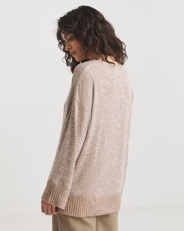 Long Sleeve Wide Cuff Crew Neck Cosy Jumper