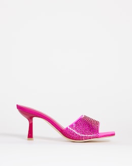 Joanna Hope Diamante Mule Sandal - Extra Wide Fit (EEE)