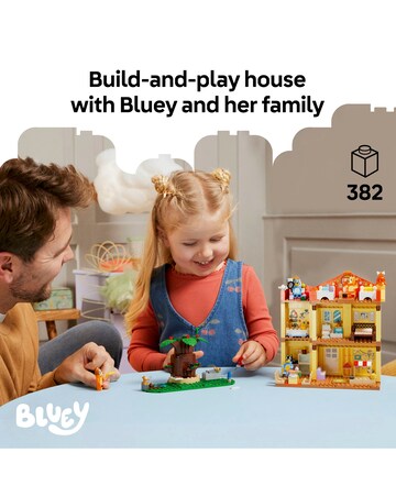 LEGO Bluey: Bluey's Family House Playset, Home-Building Kit and Toys 11203