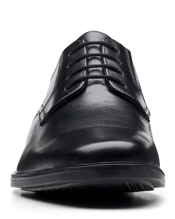 Clarks Howard Walk Shoes Wide Fit - Black