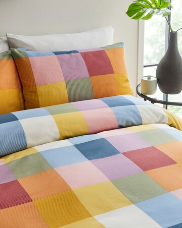 Darcy Bright Check Duvet Cover Set