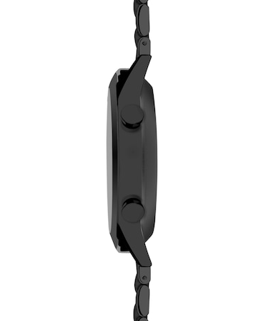 Sekonda Active Plus Smart Watch - Black Alloy Case & Stainless Steel Bracelet