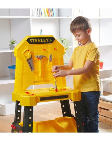 Stanley Jr. Pretend Play Workbench,Drill & Toolset