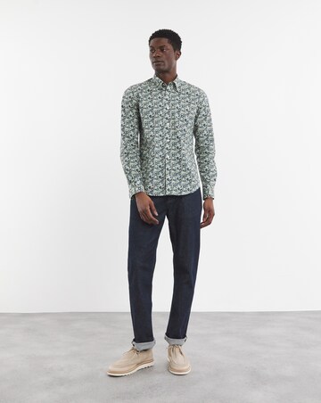 Ben Sherman Floral Print Long Sleeve Shirt
