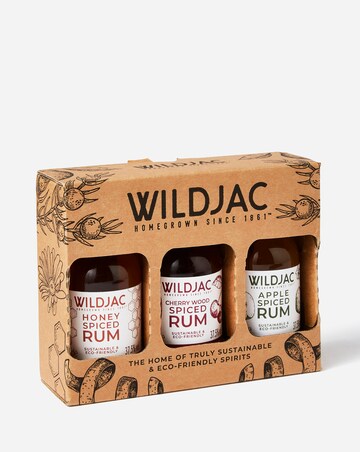 Wildjac Spiced Rum Collection Gift Box 3 x 50ml