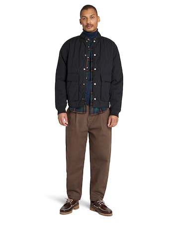 Timberland Mid-Weight Flannel Check Shirt - Green