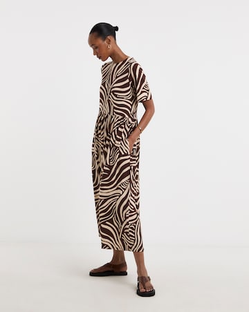 Soft Touch Half Sleeve Smock Dress