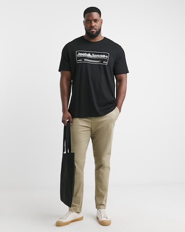 Jack & Jones Alpha Logo T-Shirt - Black