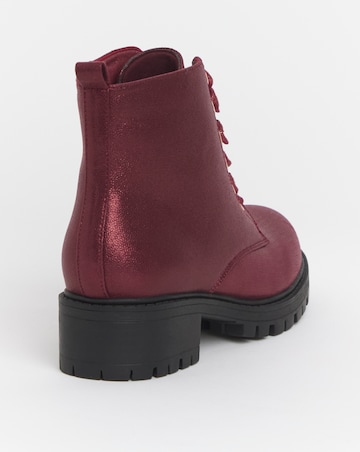 Joe Browns Chunky Lace Up Boot E Fit