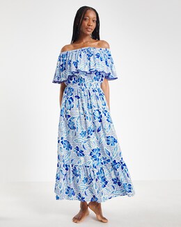 MAGISCULPT Bardot Beach Dress