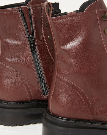FatFace Leather Aurilia Hiker Boot