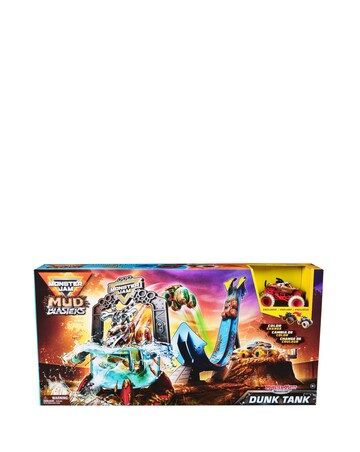 Monster Jam 1:64 Mud Blasters Playset