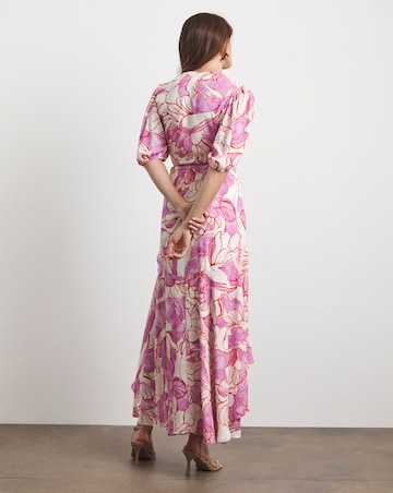 Joanna Hope Printed Wrap Dress