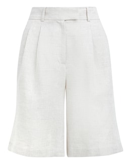 Anthology Premium Linen Bermuda Shorts