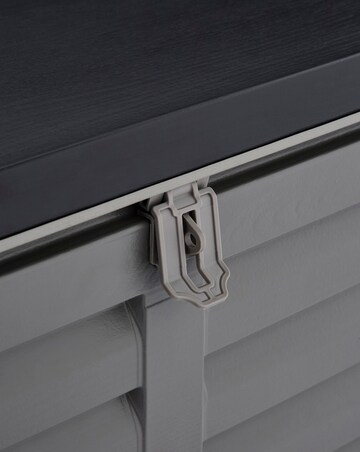 Charles Bentley Black/Grey 390L Storage Box