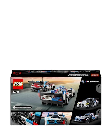 LEGO Speed Champions BMW M4 GT3 & BMW M Hybrid V8 Race Cars 76922