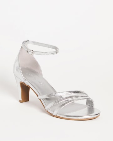 Court Heeled Sandal EEE Fit