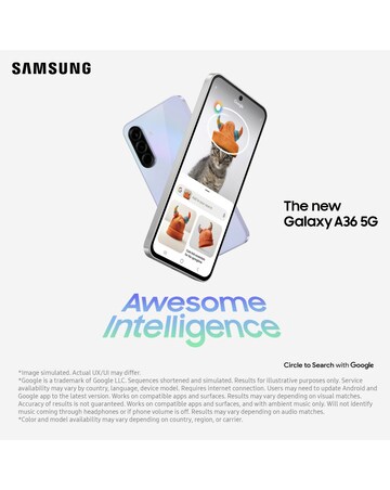 Samsung Galaxy A36 5G Awesome White
