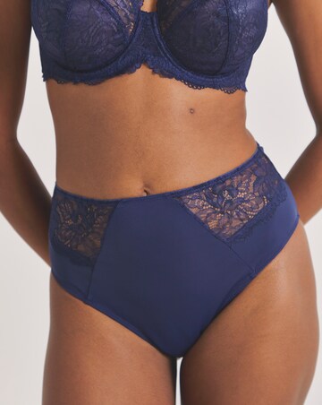 Pretty Secrets (2 Pack) New Ella Full Knickers Navy/White