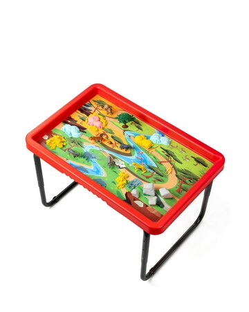 Play-Tray + Farm/Safari Play Mat Set