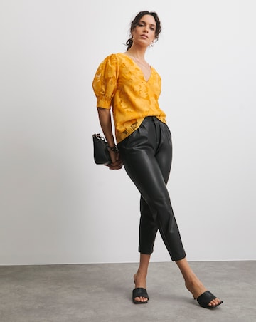 Joanna Hope Burnout Blouse