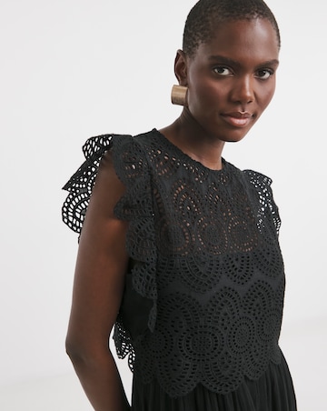 Broderie 2 - in - 1 Maxi Dress