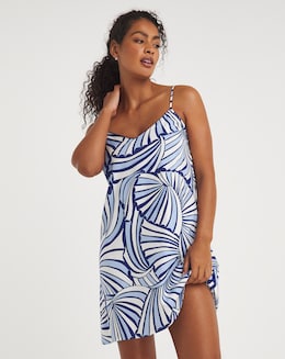 Cyberjammies Woven Shell Geo Print Strappy Chemise