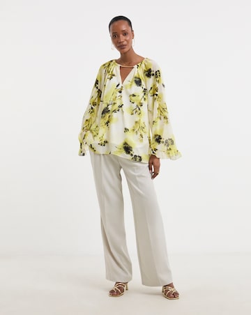 Joanna Hope Blouse With Neck Detail