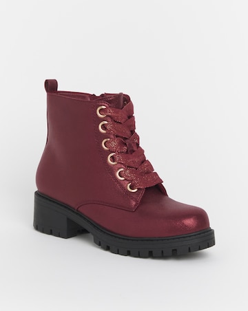Joe Browns Chunky Lace Up Boot E Fit