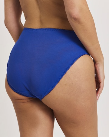 Elomi Zarla High Leg Knicker Sapphire