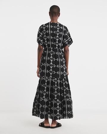Pure Cotton Broderie Smock Dress
