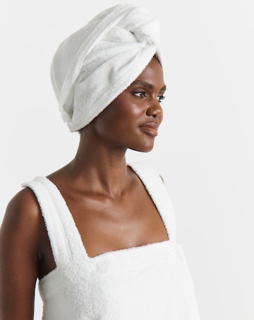Pretty Secrets Towelling Shower Wrap And Turban