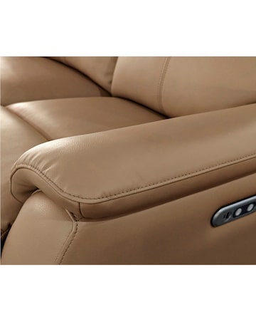 Aspire Kingsmere Leather Power Recliner 2 Seater