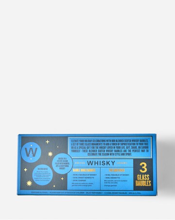 Scotch Whisky filled Baubles 3 x 50ml