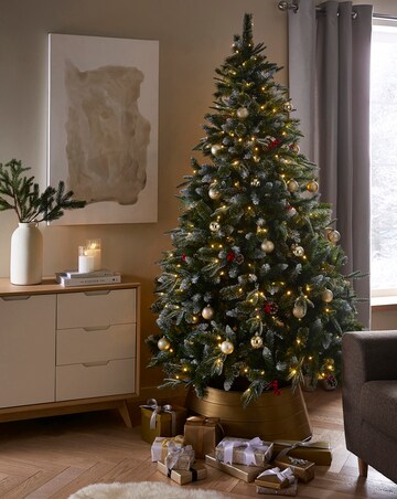 Salzburg Pre-Lit Christmas Tree With Berry & Cone