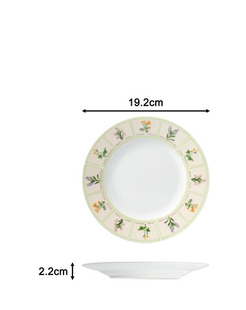 Waterside 24 Piece Wild Flowers Dinner Set