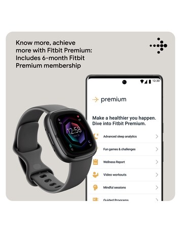 Fitbit Sense 2 Smart Watch - Shadow Grey